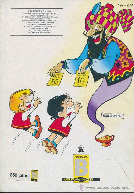 C&oacute;mics: Comic - tbo - Zipi y Zape y Carpanta - coleccion Ole - Foto 2