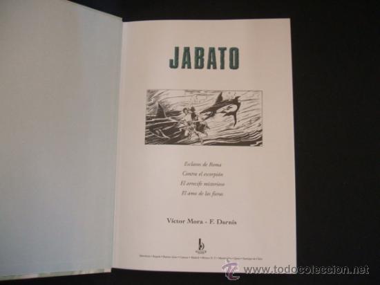 C&oacute;mics: JABATO - TOMO 1 - VICTOR MORA - F. DARNIS - EDICIONES B - - Foto 2