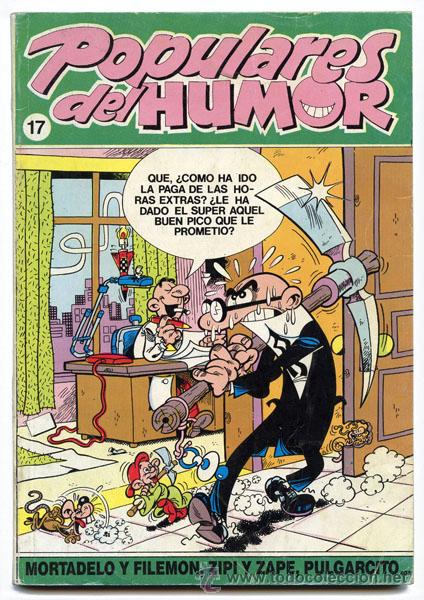 C&oacute;mics: POPULARES DEL HUMOR - N&ordm; 17 - EDICIONES B - 1987 - Foto 1