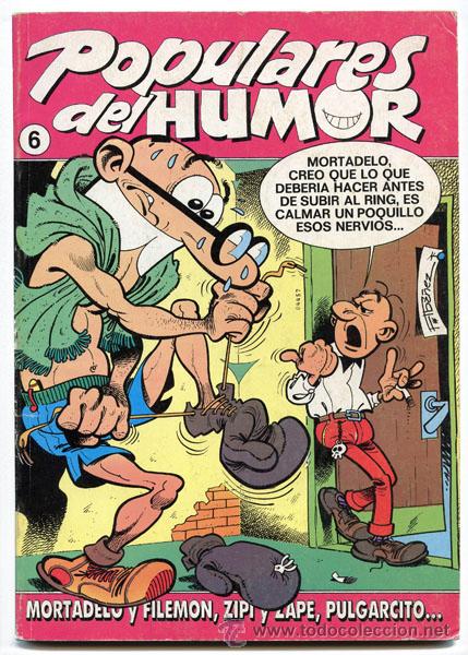 C&oacute;mics: POPULARES DEL HUMOR - N&ordm; 6 - EDICIONES B - 1987 - Foto 1