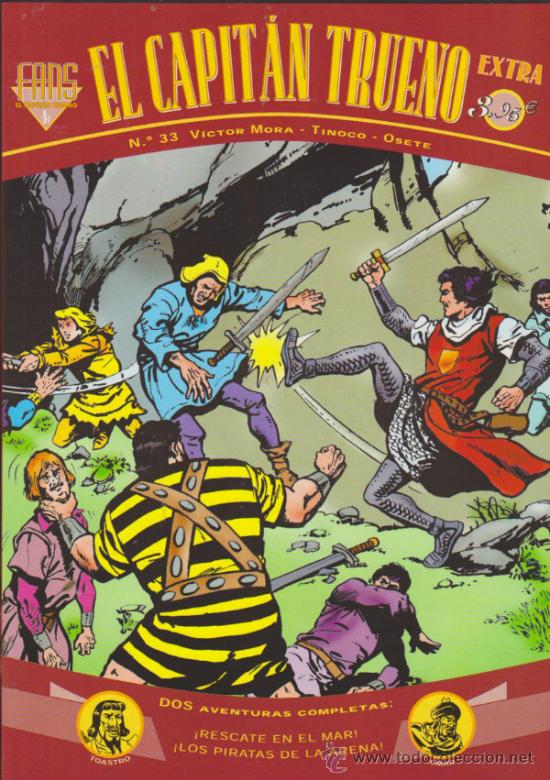 C&oacute;mics: El Capit&aacute;n Trueno Extra. Fans. 1&ordf; Edici&oacute;n. N&ordm; 33 - Foto 1