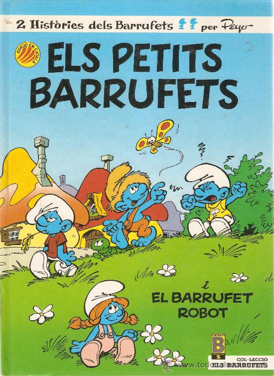 C&oacute;mics: COMIC TAPA DURA ELS PETITS BARRUGETS DE PEYO - Foto 1