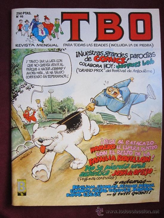 C&oacute;mics: TBO. N&ordm; 16. Ediciones B. 1988. Como Nuevo - Foto 1