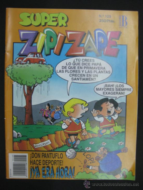 C&oacute;mics: SUPER ZIPI ZAPE. N&ordm; 125. 31-03-93.  EDICIONES B. - Foto 1