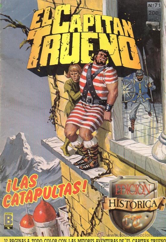 C&oacute;mics: CAPITAN TRUENO -  LAS CATAPULTAS - EDICIONES B - N&ordm;71 - 1988 - Foto 1