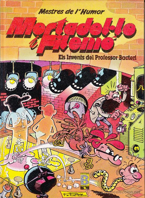 C&oacute;mics: MORTADEL&middot;LO I FILEM&Oacute; - ELS INVENTS DEL PROFESSOR BACTERI - Foto 1