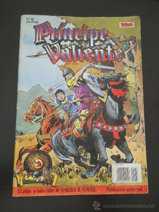 C&oacute;mics: EL PRINCIPE VALIENTE N&ordm; 68 - EDICIONES B - A&Ntilde;O 1988 - Foto 1