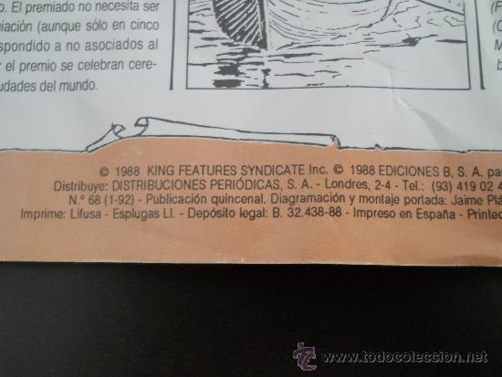 C&oacute;mics: EL PRINCIPE VALIENTE N&ordm; 68 - EDICIONES B - A&Ntilde;O 1988 - Foto 3