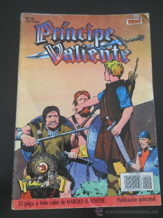 C&oacute;mics: EL PRINCIPE VALIENTE N&ordm; 44 - EDICIONES B - A&Ntilde;O 1988 - Foto 1