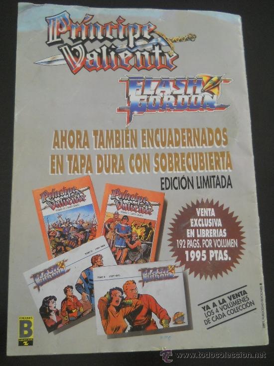 C&oacute;mics: EL PRINCIPE VALIENTE N&ordm; 44 - EDICIONES B - A&Ntilde;O 1988 - Foto 5