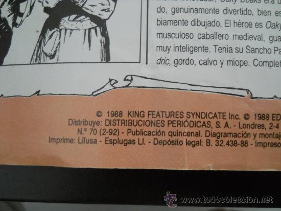 C&oacute;mics: EL PRINCIPE VALIENTE N&ordm; 70 - EDICIONES B - A&Ntilde;O 1988 - Foto 3