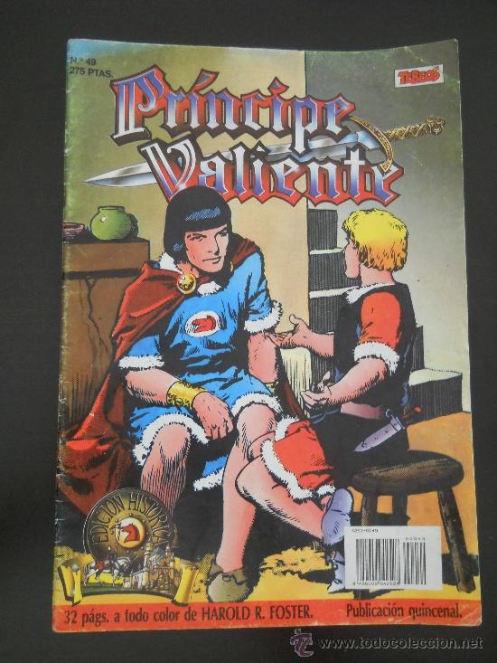 C&oacute;mics: EL PRINCIPE VALIENTE N&ordm; 49 - EDICIONES B - A&Ntilde;O 1988 - Foto 1