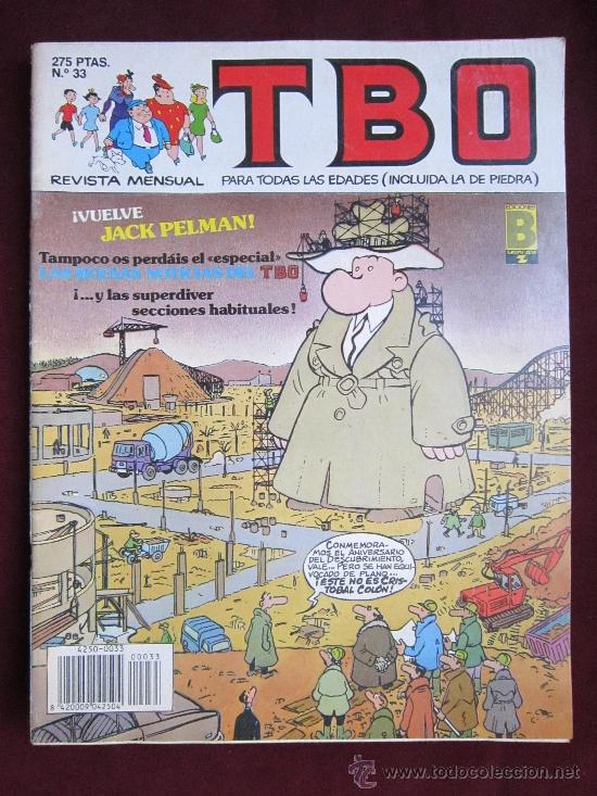 C&oacute;mics: TBO N&ordm; 33. EDICIONES B 1988 - Foto 1