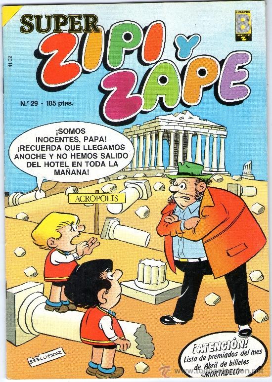 C&oacute;mics: SUPER ZIPI Y ZAPE - N&ordm; 29 - EDICIONES B - A&Ntilde;O 1988. - Foto 1