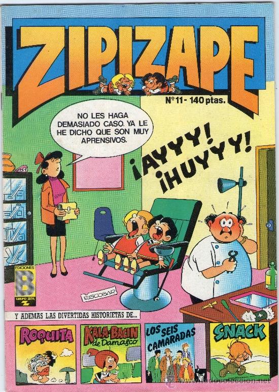 C&oacute;mics: ZIPIZAPE - N&ordm; 11 - EDICIONES B - A&Ntilde;O 1987. - Foto 1
