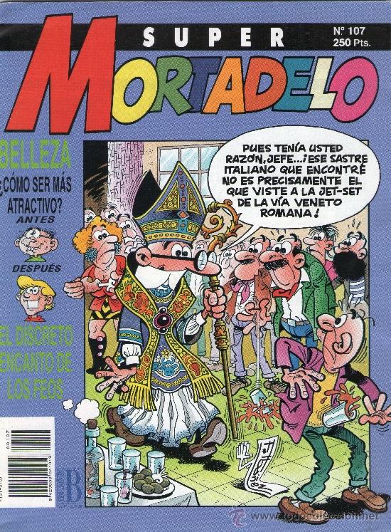C&oacute;mics: SUPER MORTADELO - N&ordm; 107 - EDICIONES B - A&Ntilde;O 1992. - Foto 1
