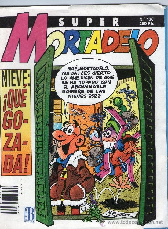 C&oacute;mics: SUPER MORTADELO - N&ordm; 120 - EDICIONES B - A&Ntilde;O 1993. - Foto 1