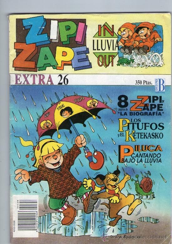 C&oacute;mics: ZIPI Y ZAPE - EXTRA N&ordm; 26 - EDICIONES B - A&Ntilde;O 1993. - Foto 1
