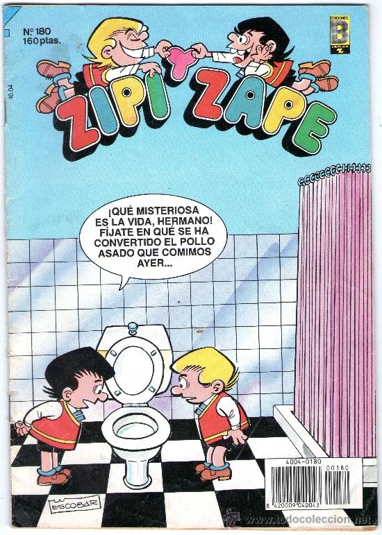 C&oacute;mics: ZIPI Y ZAPE - N&ordm; 180 - EDICIONES B - A&Ntilde;O 1991. - Foto 1