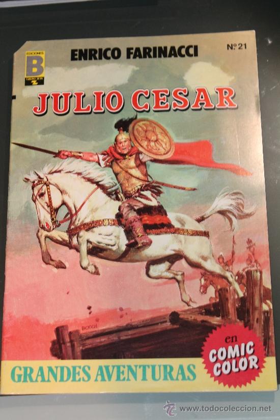 C&oacute;mics: Julio Cesar 21 Grandes Aventuras en comic color Ediciones B - Foto 1