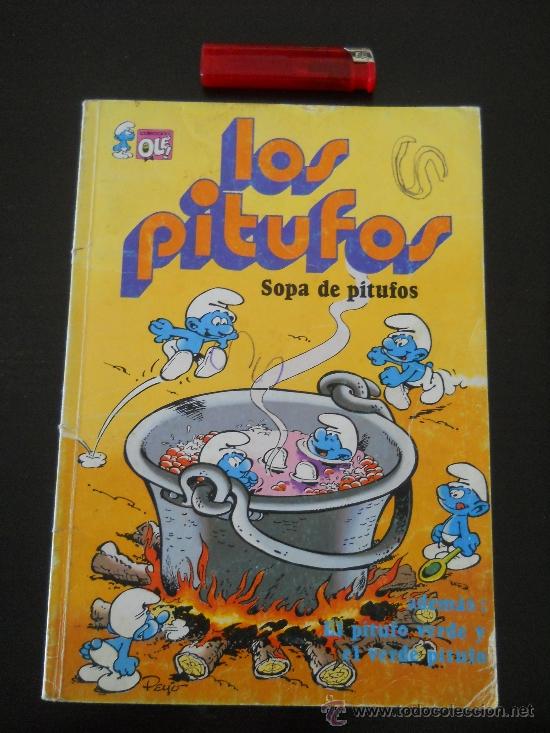 C&oacute;mics: COLECCION OLE - LOS PITUFOS N&ordm; 10 - SOPA DE PITUFOS - 1&ordf; EDICION 1992 - Foto 1