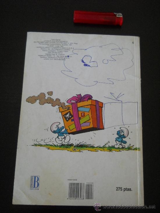 C&oacute;mics: COLECCION OLE - LOS PITUFOS N&ordm; 10 - SOPA DE PITUFOS - 1&ordf; EDICION 1992 - Foto 2