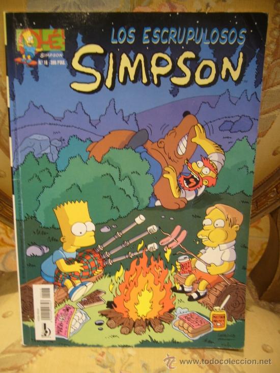 C&oacute;mics: OLE SIMPSON N&ordm; 16. &rdquo;LOS ESCRUPULOSOS SIMPSON&rdquo;. EDICIONES B, 1&ordf; EDICION 1.998 - Foto 1