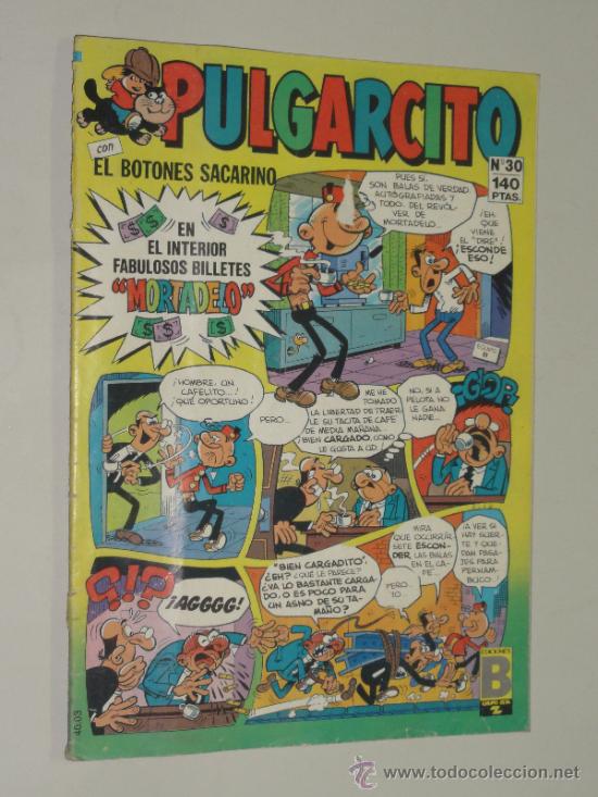 C&oacute;mics: PULGARCITO N&ordm; 30 - EDICIONES B - Foto 1