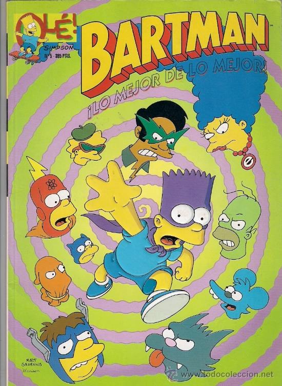 C&oacute;mics: Ol&eacute; Los Simpson. n&ordm; 5. Bartman. Lo mejor de lo mejor. - Foto 1