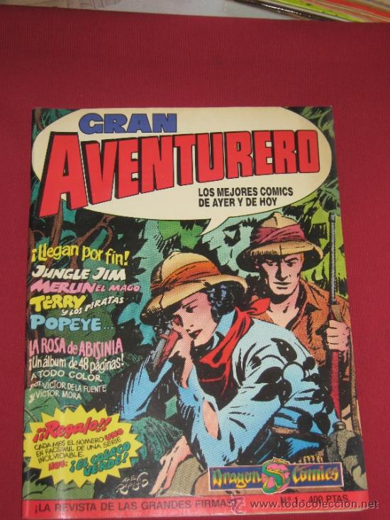 C&oacute;mics: GRAN AVENTURERO N&ordm; 1 - EDICIONES B - Foto 1