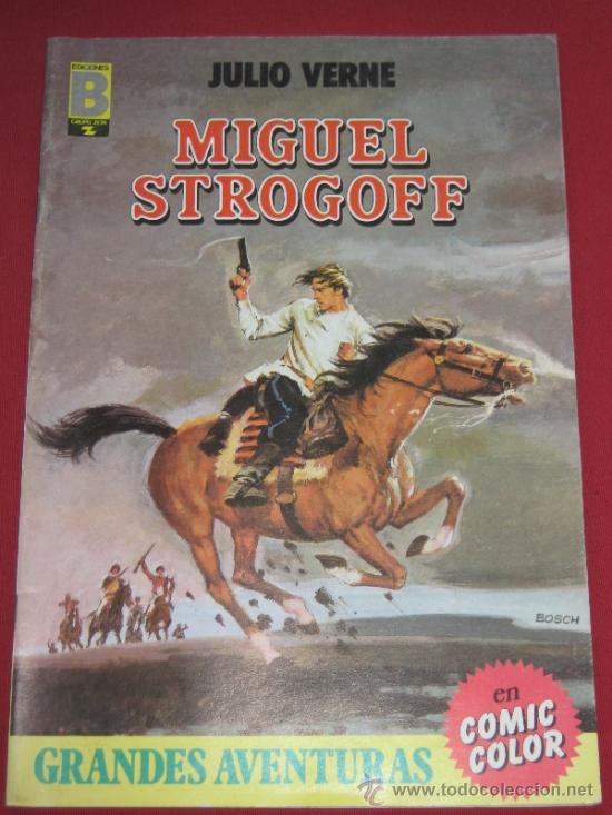 C&oacute;mics: MIGUEL STROGOFF - GRANDES AVENTURAS - EDICIONES B - Foto 1