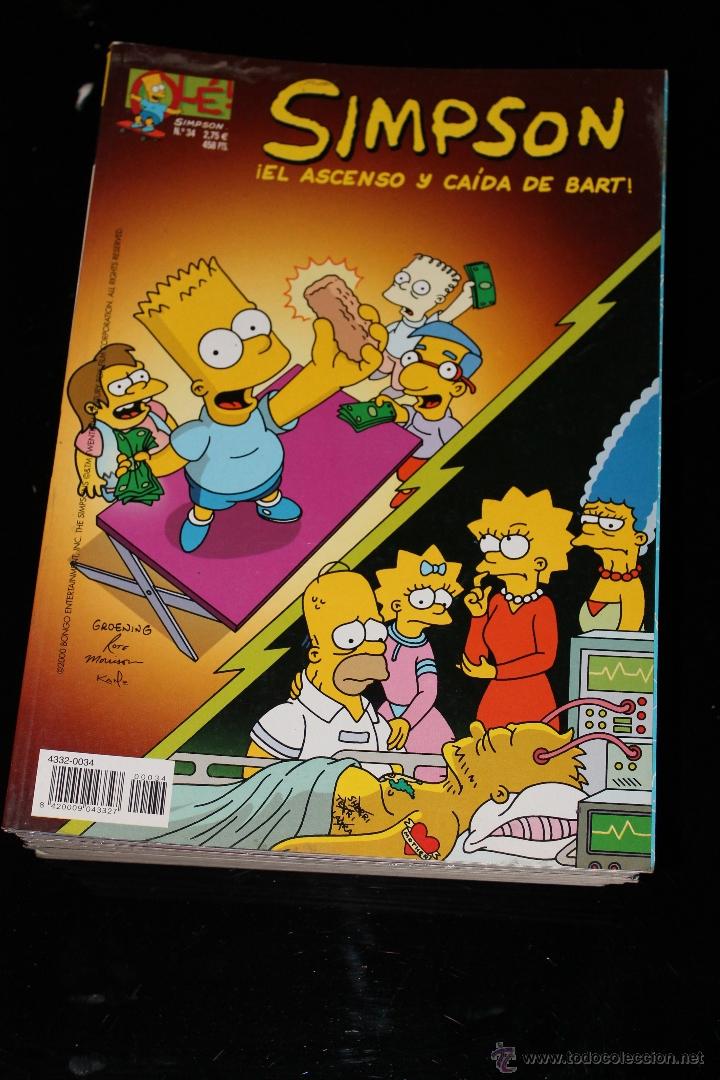 C&oacute;mics: Simpson 34 Coleccion Ole Ediciones B - Foto 1