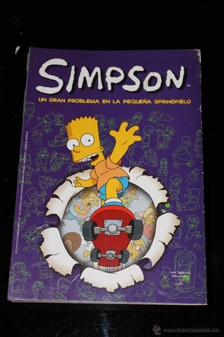 C&oacute;mics: Simpson Un Gran Problema en la Peque&ntilde;a Springfield Comics Bongo - Foto 1