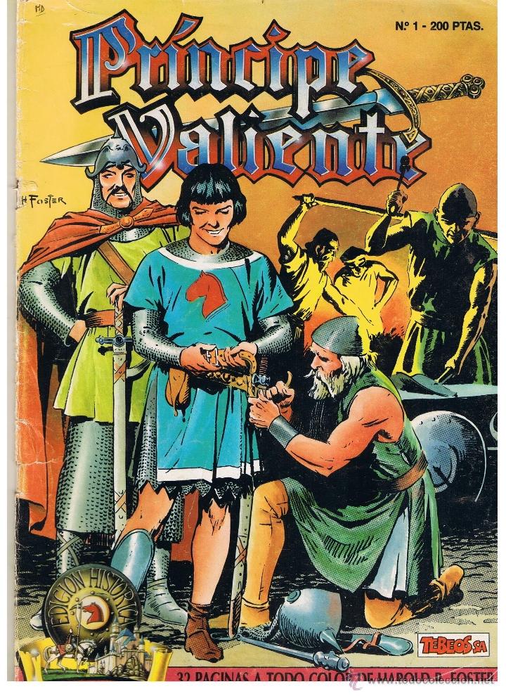 C&oacute;mics: PRINCIPE VALIENTE HISTORICA. NUMERO 1. EDICIONES B.(ST/A14) - Foto 1