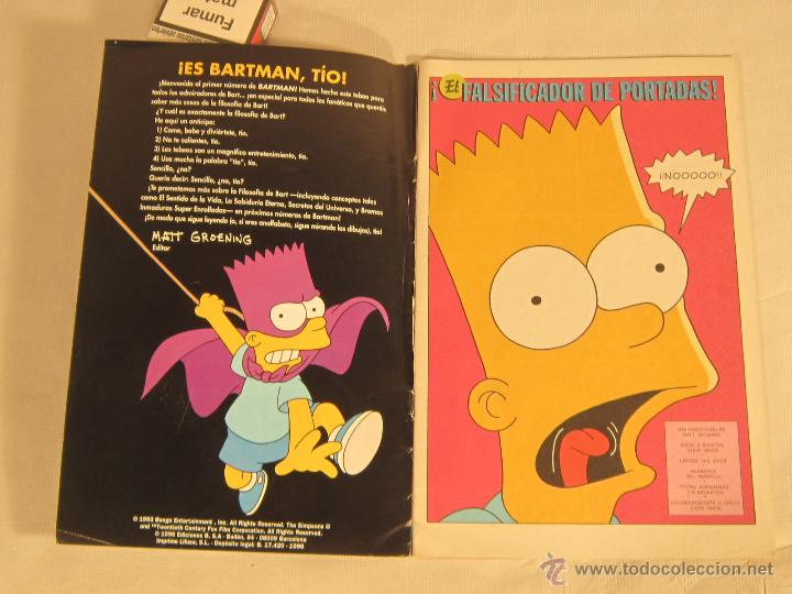 C&oacute;mics: BART SIMPSON BARTMAN N&ordm;1 - Foto 2