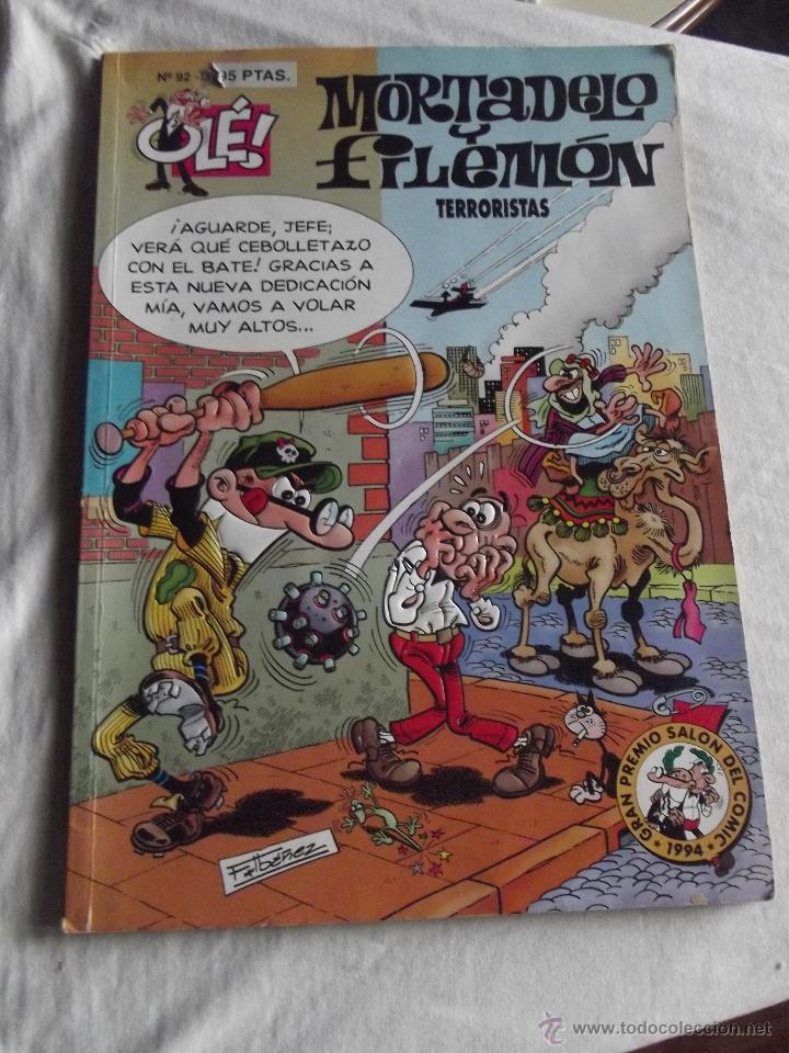 C&oacute;mics: MORTADELO Y FILEMON N&ordm; 92 TERRORISTAS - Foto 1
