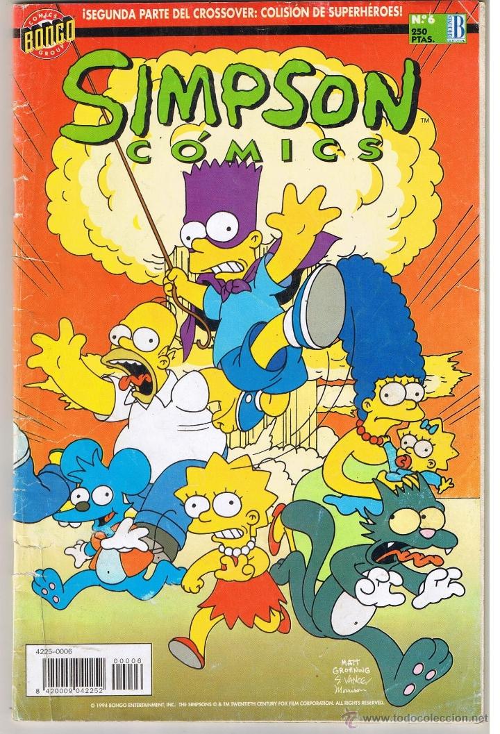 C&oacute;mics: SIMPSON COMICS. NUMERO 6. EDICIONES B (C(A12) - Foto 1