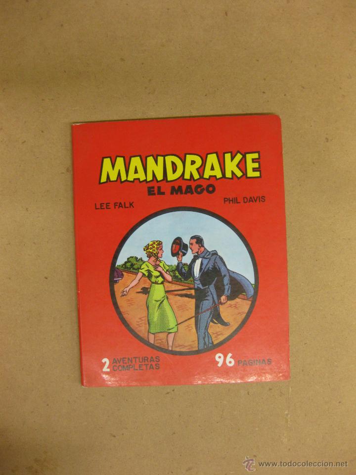 C&oacute;mics: MANDRAKE EL MAGO. 2 AVENTURAS. 96 PAGINAS. EDICIONES B 1981. - Foto 1