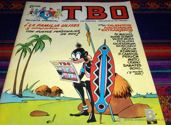 C&oacute;mics: TBO N&ordm; 1. EDICIONES B 1988. 250 PTS. BUEN ESTADO. - Foto 1