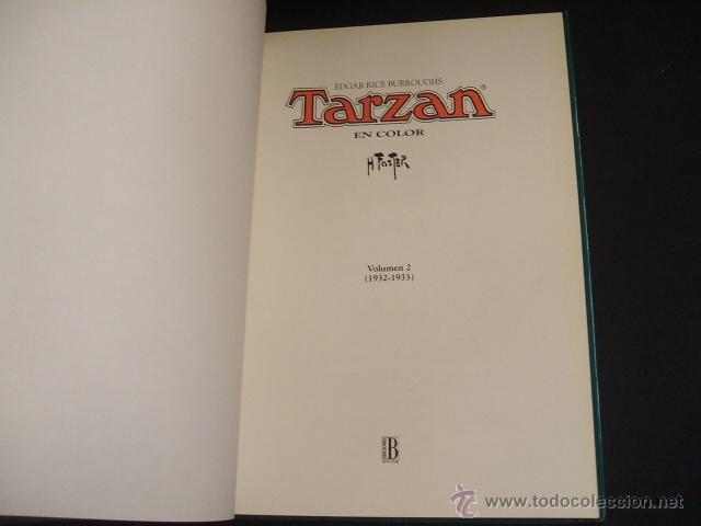 C&oacute;mics: TARZAN EN COLOR - VOLUMEN 2 (1932-1933) - EDICIONES B - - Foto 2