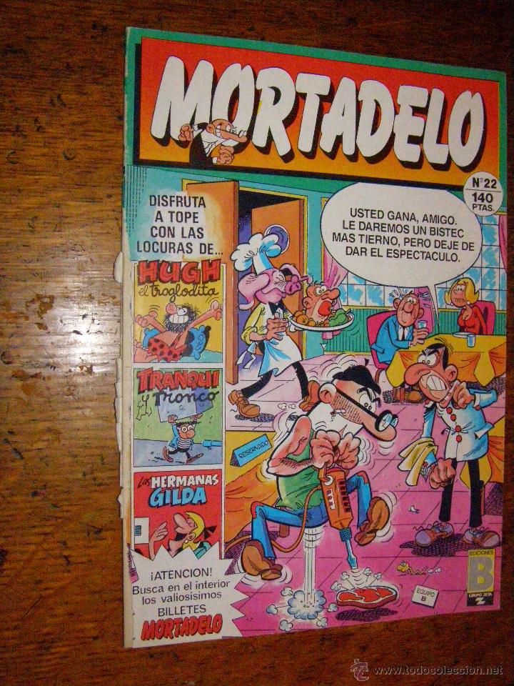C&oacute;mics: Mortadelo - n&ordm; 22 -  Ediciones B - 1987 - - Foto 1