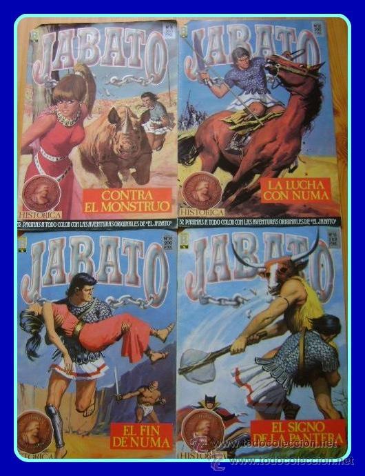 C&oacute;mics: 4 c&oacute;mics El Jabato - B Hist&oacute;rica - #8,12,14,15 - Foto 1