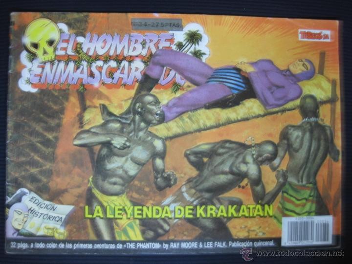 C&oacute;mics: EL HOMBRE ENMASCARADO N&ordm; 34.EDICIONES B 1988. - Foto 1