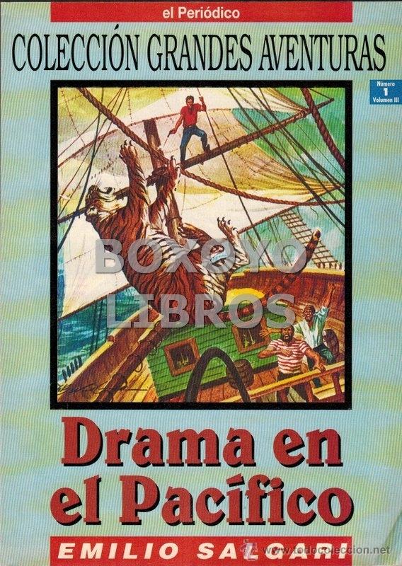 C&oacute;mics: SALGARI, Emilio. Drama en el Pac&iacute;fico - Foto 1