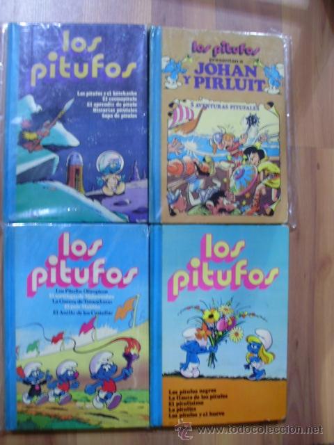C&oacute;mics: LOS PITUFOS. 4 Tomos (Barcelona, 1982) Colecci&oacute;n completa - Foto 1