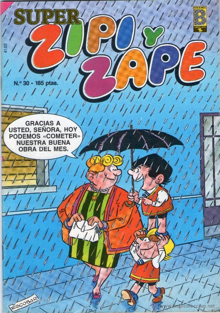 C&oacute;mics: SUPER ZIPI Y ZAPE - N&ordm; 30 - EDICIONES B - A&Ntilde;O 1988. - Foto 1