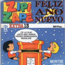 Cómics: ZIPI Y ZAPE - EXTRA Nº 13 - FELIZ AÑO NUEVO - EDICIONES B - AÑO 1992.