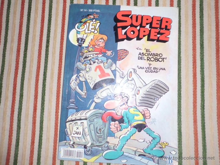C&oacute;mics: OLE SUPER LOPEZ JAN EN RELIEVE N&ordm; 14 - Foto 1