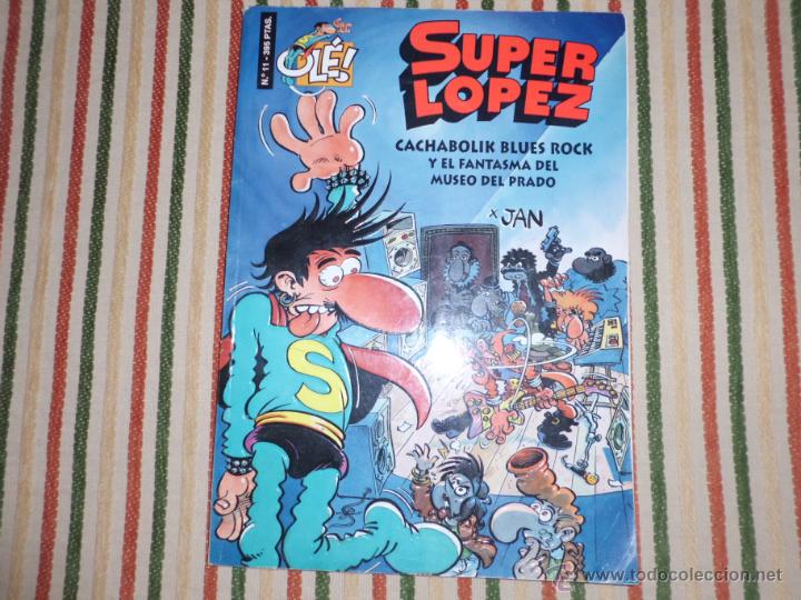 C&oacute;mics: OLE SUPER LOPEZ JAN EN RELIEVE N&ordm; 11 - Foto 1