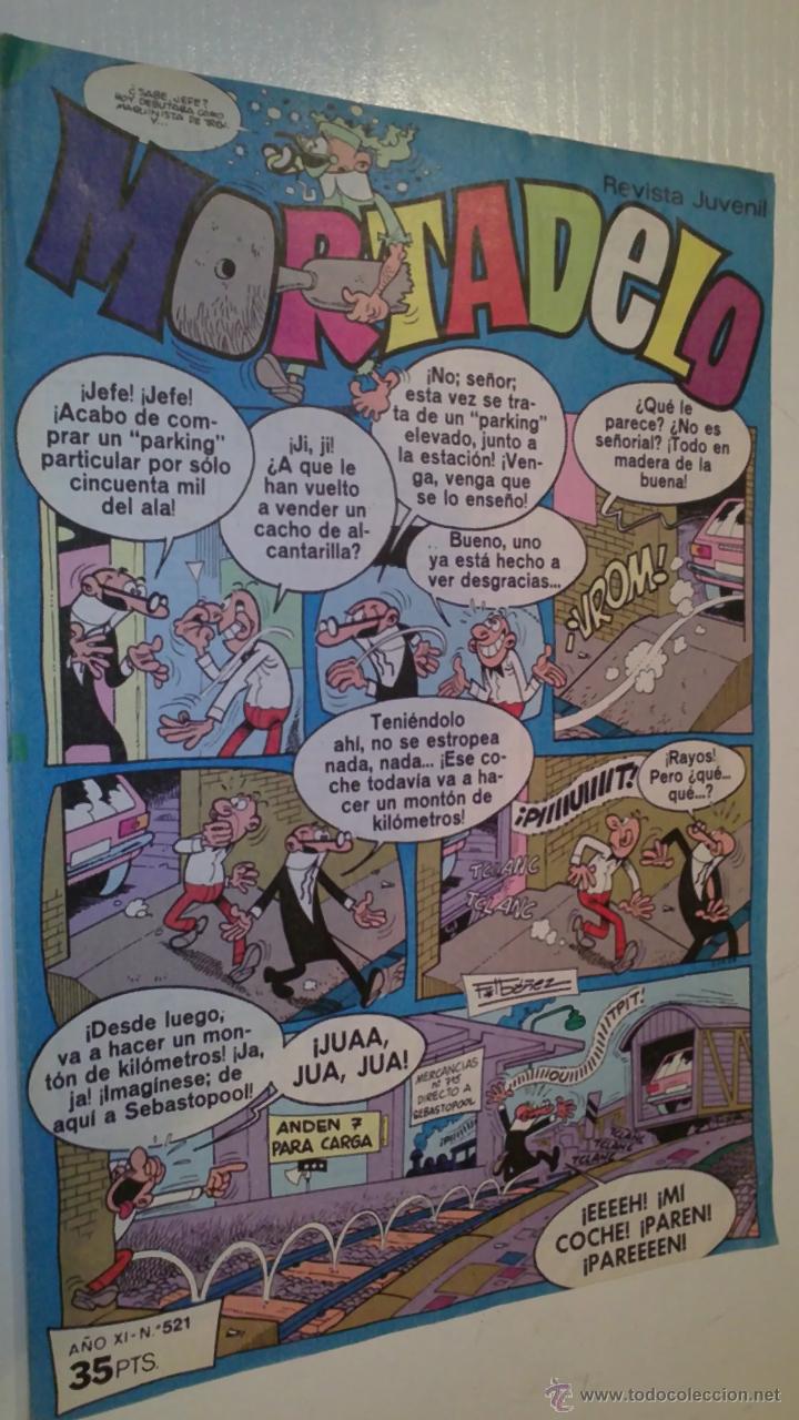 C&oacute;mics: MORTADELO N&ordm; 521 - Foto 1